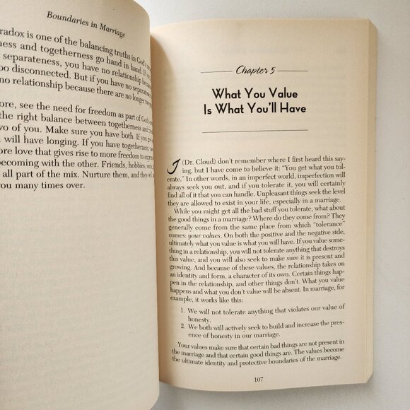 Boundaries in Marriage by Dr Henry Cloud & Dr John Townsend 1999 PB NEW - Picture 5 of 7